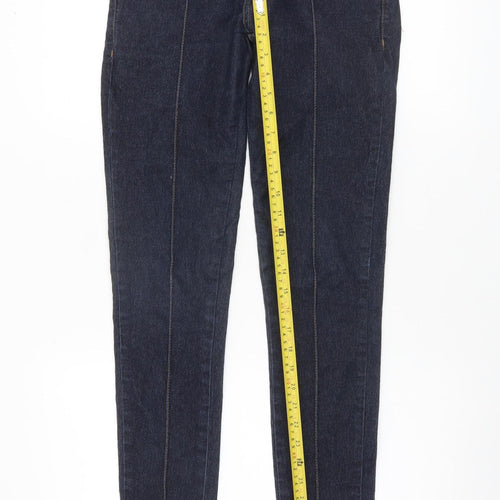 Sawary Women's Blue High Rise Straight Denim Jeans Size 8