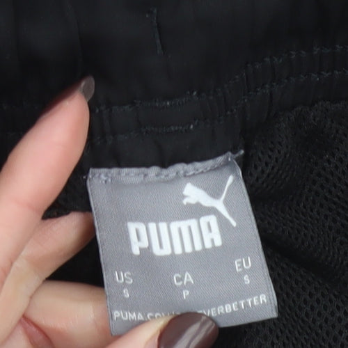 Puma Men's Black Jogger Trousers Size S Regular Fit