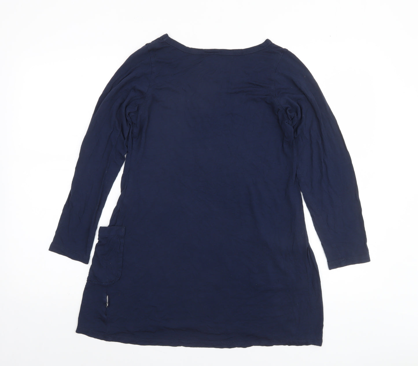 Trespass Womens Blue Long Sleeve Viscose Tunic Top Size M