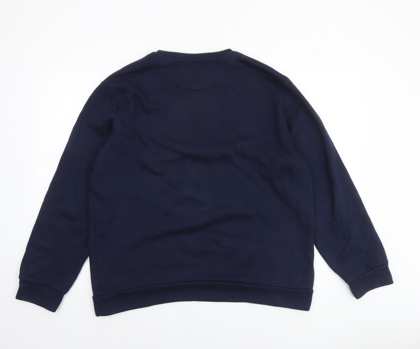 Etro Men’s Blue XL Crew Neck Graphic Tiger Sweatshirt Made in Italy