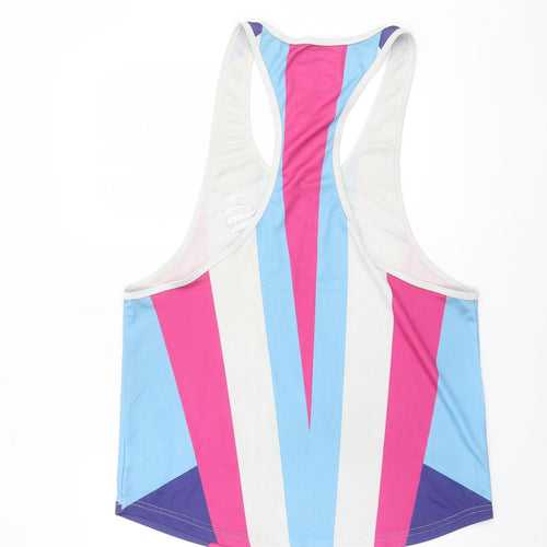 Sinner Street Men's Multicoloured Sleeveless Tank Top L