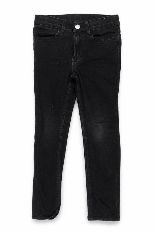 &Denim Boys Black Skinny Fit Jeans 6 Years Adjustable Waist