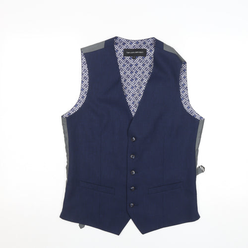 Taylor & Wright Men's Blue Classic Waistcoat Size S 36in