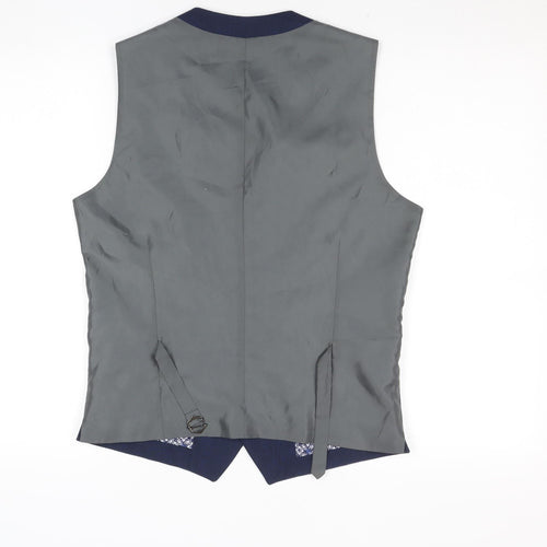 Taylor & Wright Men's Blue Classic Waistcoat Size S 36in