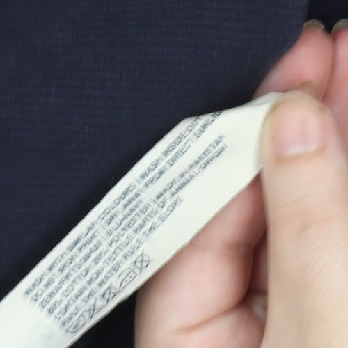 Fat Face Women’s Navy Full Zip Hoodie Size 16 Cotton Blend Casual Warm