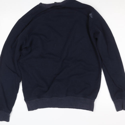 NICCE London Women's Navy Blue Logo Pullover Sweatshirt Size L