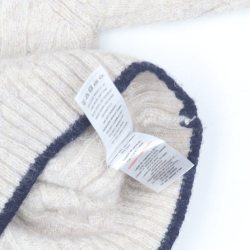 JoJo Maman Bébé Beige Lambswool Knit Baby Jumper 18-24 Months