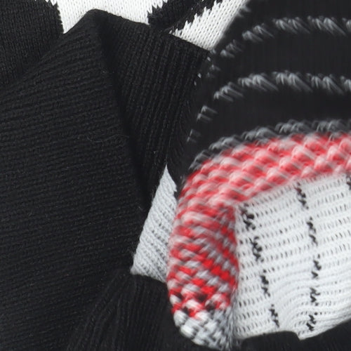 boohooMAN Men's Black Medium Christmas Polar Bear Knit Jumper