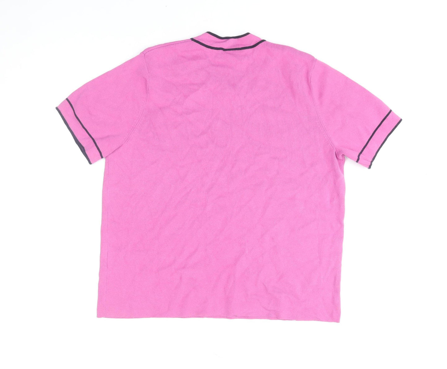 Eastex Women's Pink Short Sleeve Knit T-Shirt Size 18