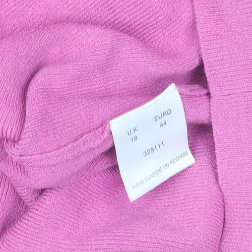 Eastex Women's Pink Short Sleeve Knit T-Shirt Size 18