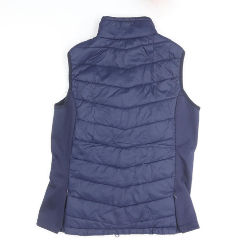 Crane Equestrian Women's Blue Padded Waistcoat Size S