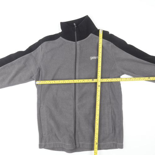 Gelert Men's Grey Fleece Jacket Size S Full Zip Outdoor Hiking
