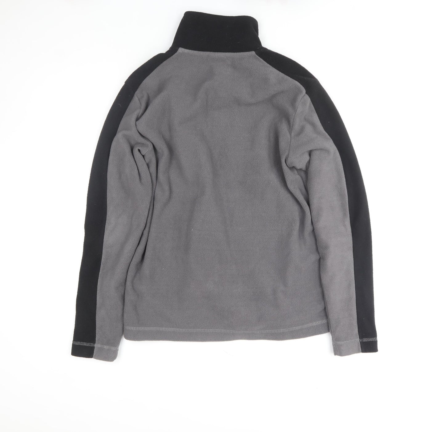 Gelert Men's Grey Fleece Jacket Size S Full Zip Outdoor Hiking