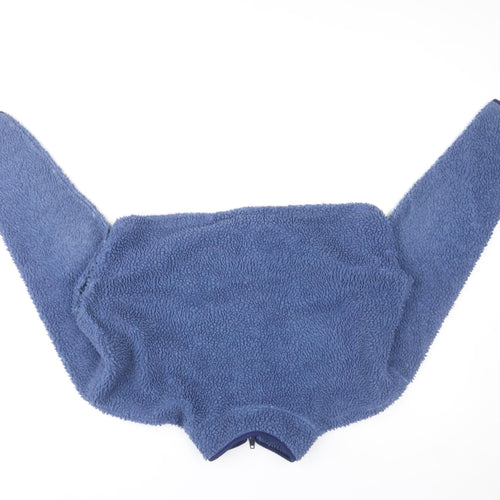 Urban Outfitters Blue Fleece Women's Medium 1/2 Zip Hoodie