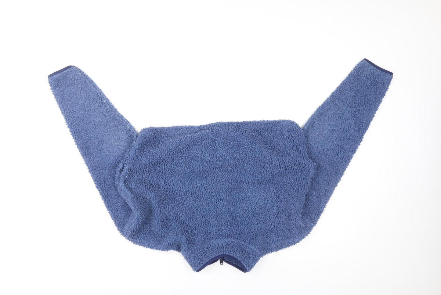 Urban Outfitters Blue Fleece Women's Medium 1/2 Zip Hoodie