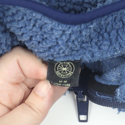 Urban Outfitters Blue Fleece Women's Medium 1/2 Zip Hoodie