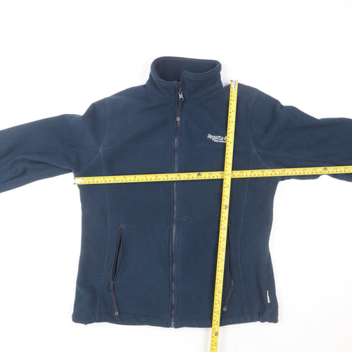 Regatta Women's Blue Fleece Full Zip Jacket Size S Outdoor Walking
