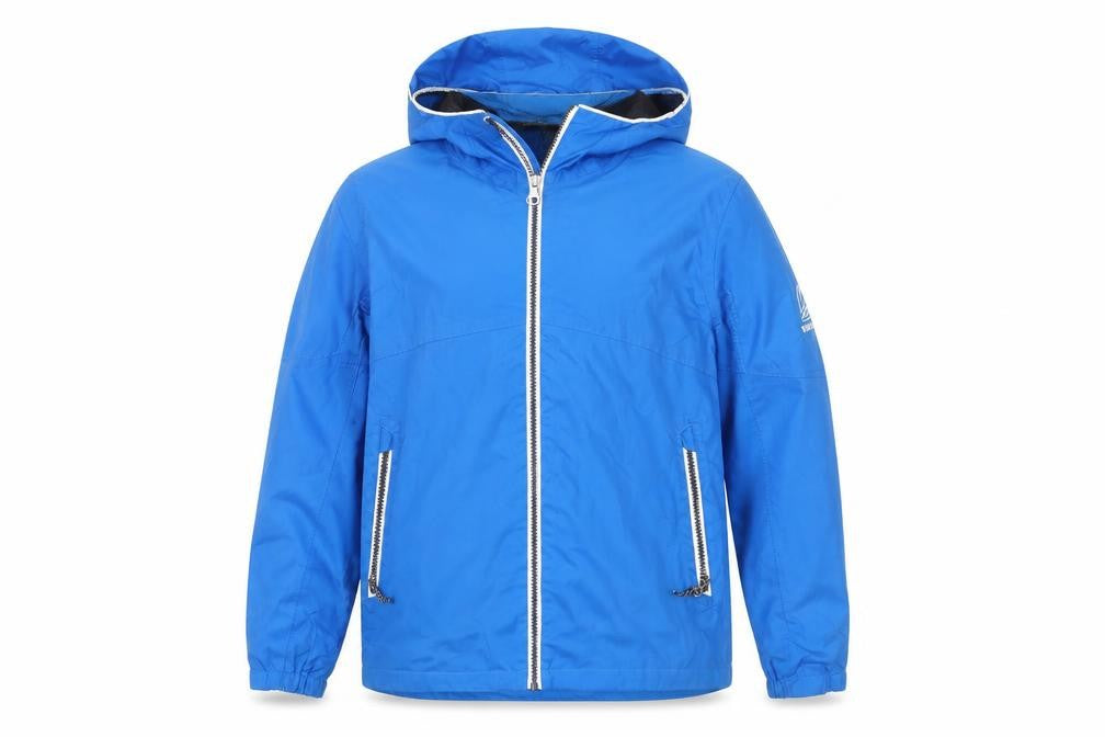 Tribord Boys Blue Hooded Waterproof Rain Jacket 14-15 Years