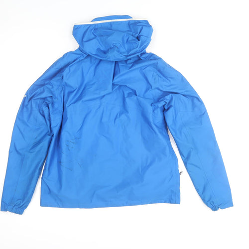 Tribord Boys Blue Hooded Waterproof Rain Jacket 14-15 Years