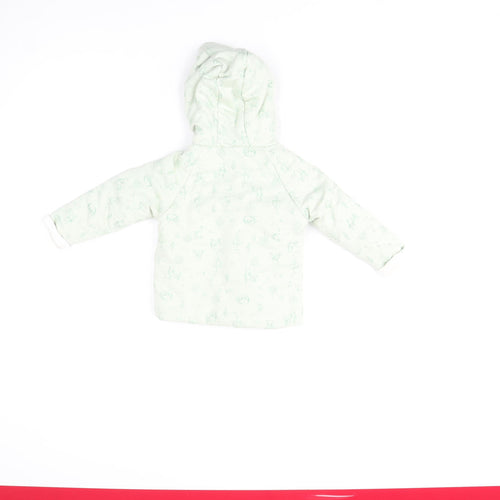 Disney Baby at Primark Winnie the Pooh Green Hooded Puffer Coat 12-18 Months
