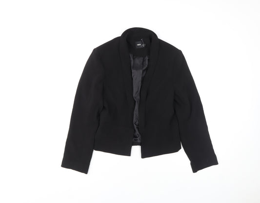 ASOS Women's Black Slim Fit Single-Breasted Blazer Size 10