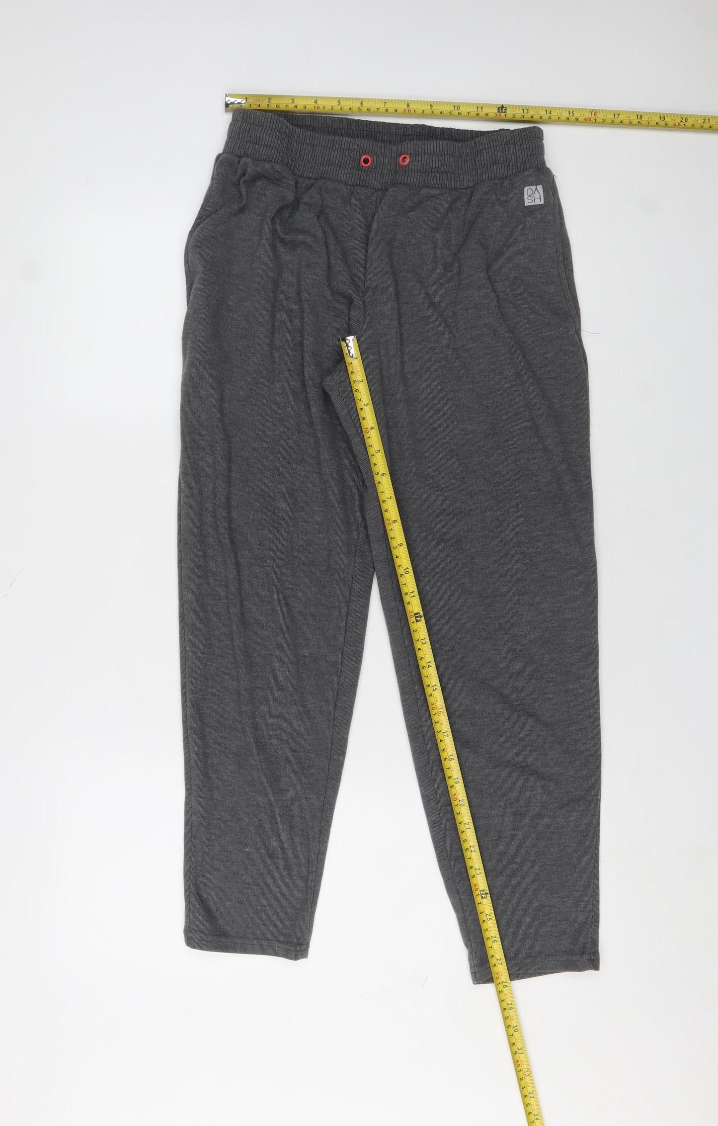 DASH Women’s Grey Jogger Trousers Size 12 Regular Fit
