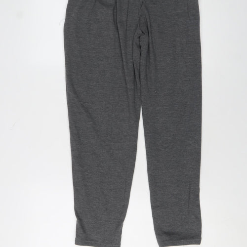 DASH Women’s Grey Jogger Trousers Size 12 Regular Fit