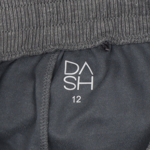 DASH Women’s Grey Jogger Trousers Size 12 Regular Fit