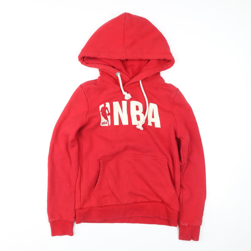 NBA Men’s Red XS Pullover Hoodie Fleece Sweatshirt