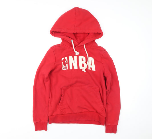NBA Men’s Red XS Pullover Hoodie Fleece Sweatshirt