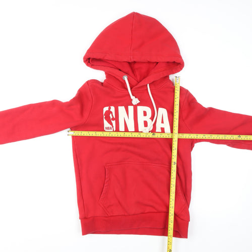 NBA Men’s Red XS Pullover Hoodie Fleece Sweatshirt