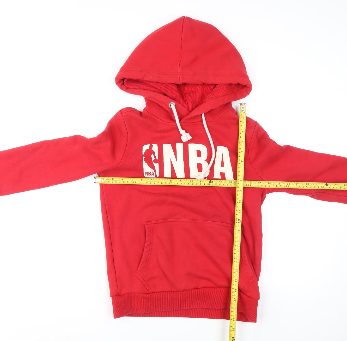 NBA Men’s Red XS Pullover Hoodie Fleece Sweatshirt