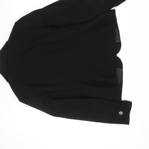 Marks and Spencer Women Black Size 14 Blazer Jacket