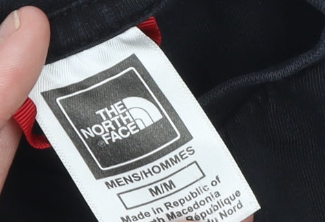 The North Face Men's Black Cotton Regular Fit Crew Neck T-Shirt M