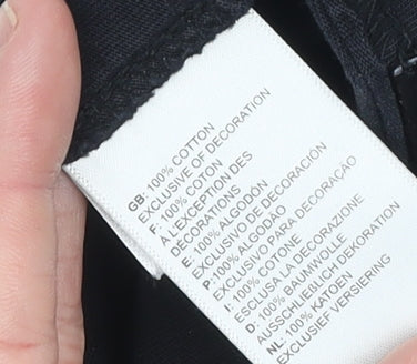 The North Face Men's Black Cotton Regular Fit Crew Neck T-Shirt M