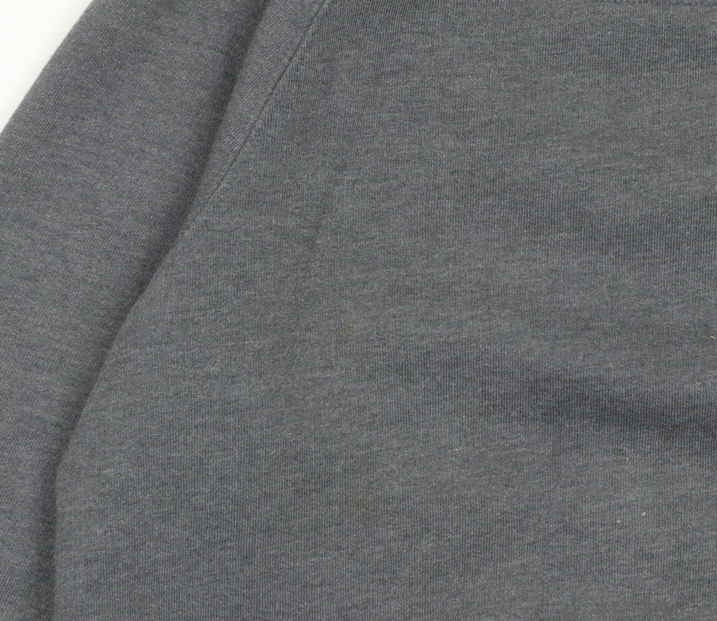 Jack Wills Women's Grey Crew Neck Printed Sweatshirt UK 8