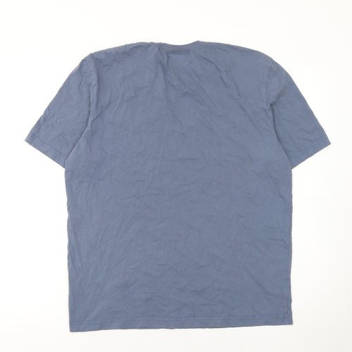 Paul Smith PS Men's Blue Organic Cotton Crew Neck T-Shirt M