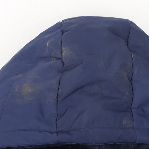 Tokyo Laundry Girls Blue Hooded Puffer Jacket 5-6 Years Winter Coat