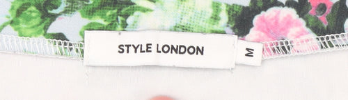 Style London Women's Multicoloured Floral Fit & Flare Dress M