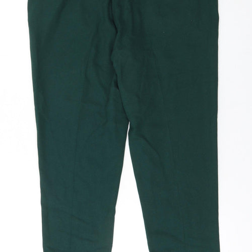 ASOS Design Men's Green Slim Fit Dress Pants 34W 30L Polyester Blend