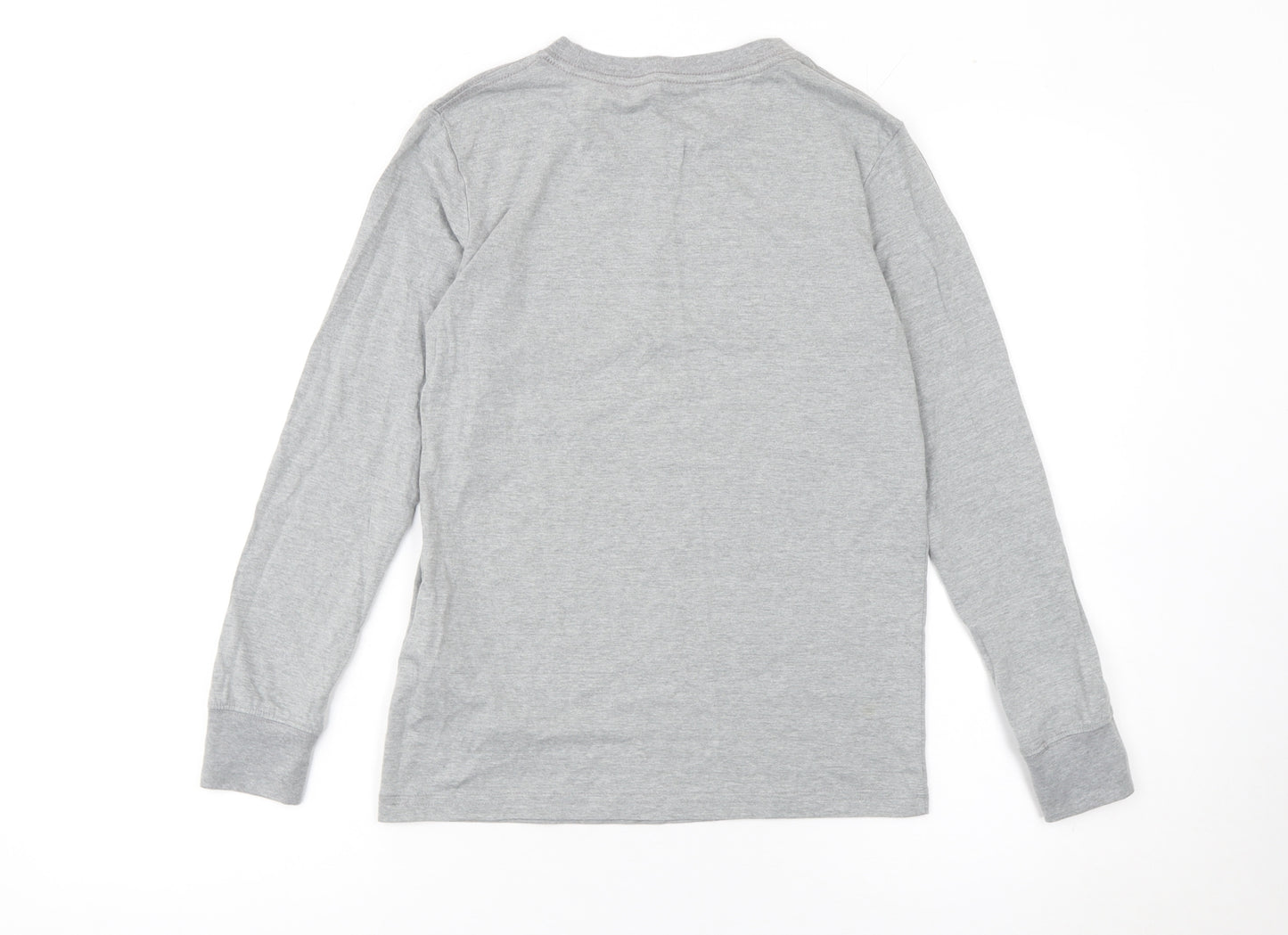 Levi's Boys Grey Long Sleeve Logo T-Shirt Size 14 Years