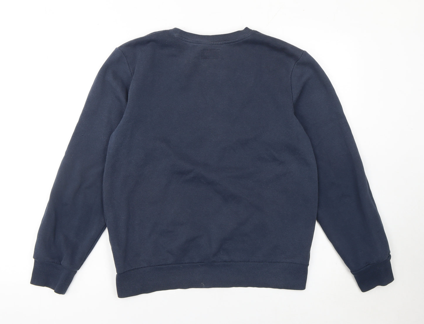 Converse Boys Blue XL Pullover Graphic Sweatshirt 13-15 Yrs Regular Fit