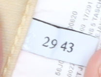 Trussardi Jeans Women's Beige Chino Trousers Size 12 Straight Leg