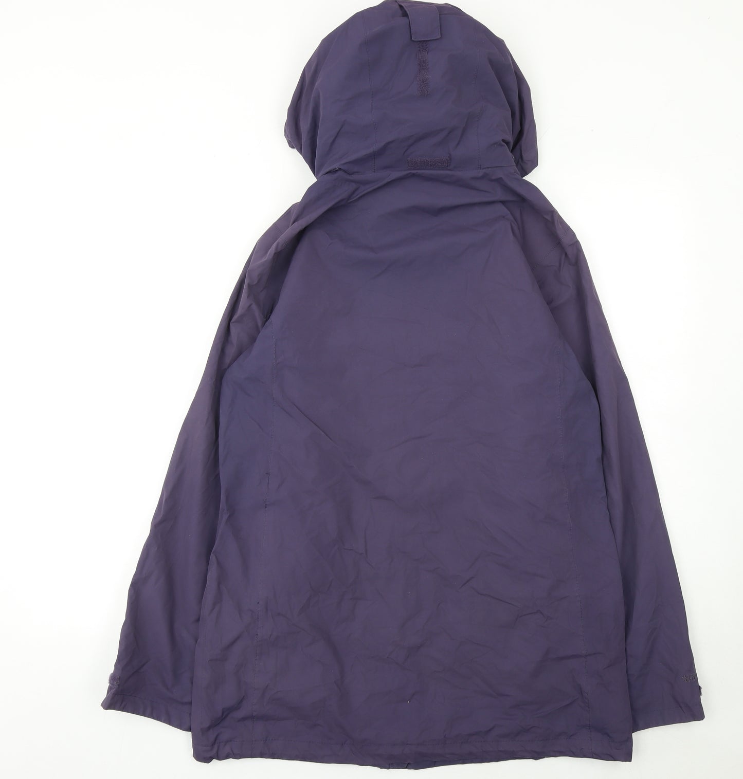 Regatta Womens Purple Waterproof Hooded Rain Coat Size 10