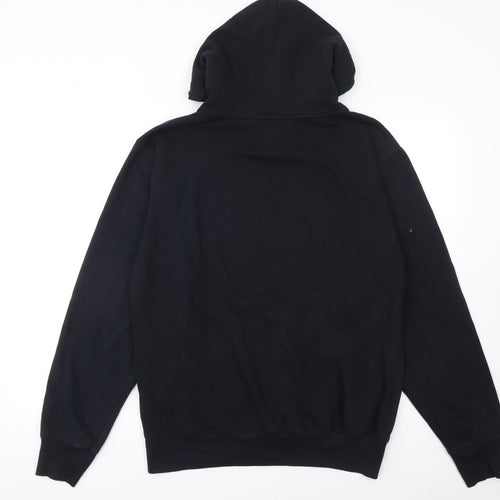 NFL Collection Mens Black New England Patriots Pullover Hoodie M