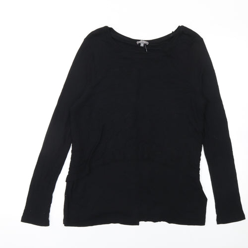Phase Eight Women Black Size 14 Long Sleeve Pullover Jumper