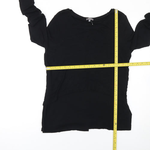 Phase Eight Women Black Size 14 Long Sleeve Pullover Jumper