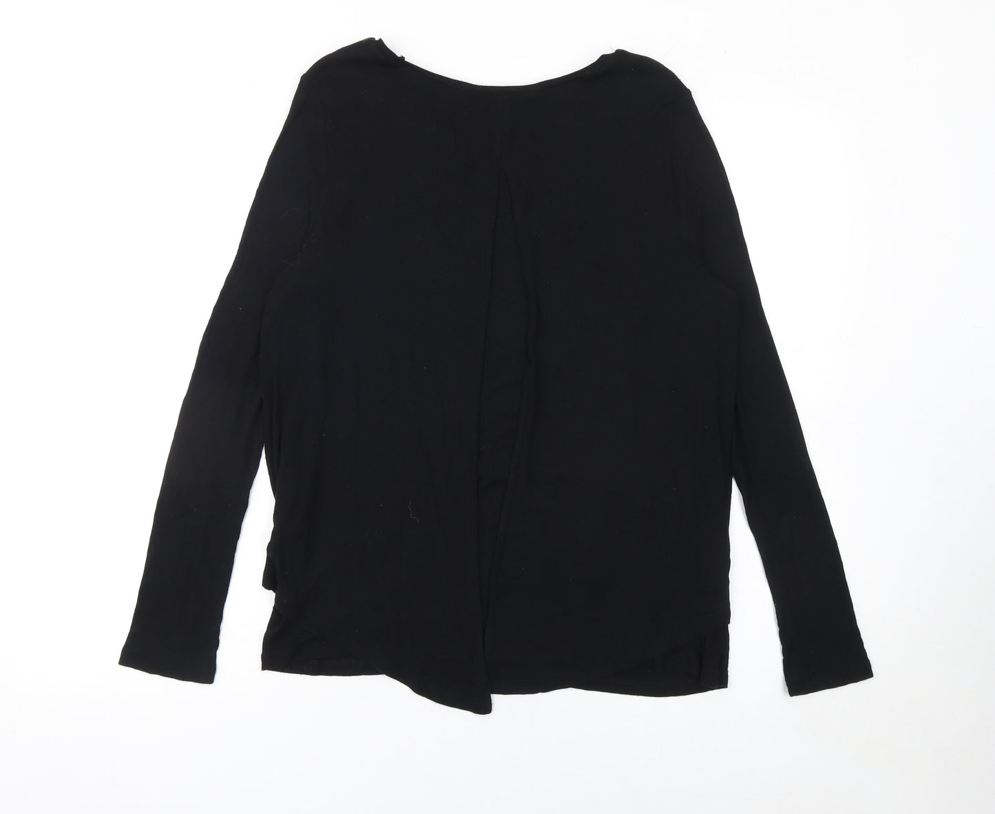 Phase Eight Women Black Size 14 Long Sleeve Pullover Jumper