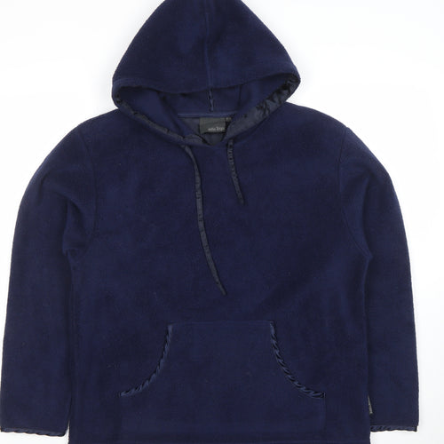 Debbie Morgan Women’s Navy Blue Fleece Pullover Hoodie M/L