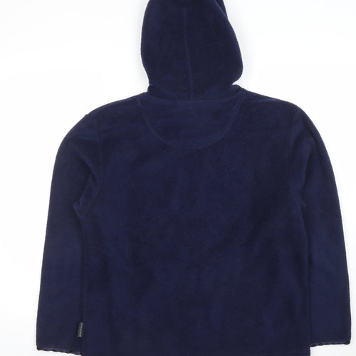 Debbie Morgan Women’s Navy Blue Fleece Pullover Hoodie M/L